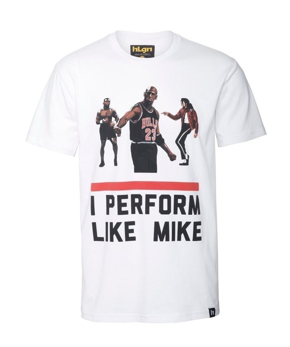 Michael Jordan Styled T-Shirt Mike Tyson Shirt